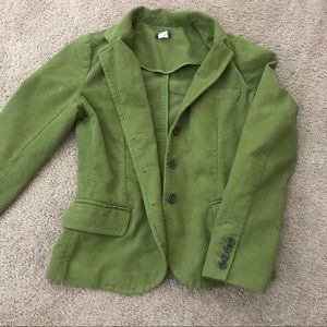 J Crew Green Blazer